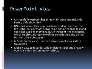 Presentation software | PPTX