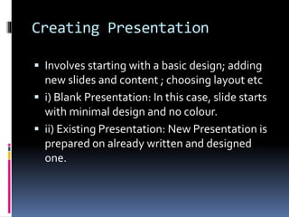 Presentation software | PPTX