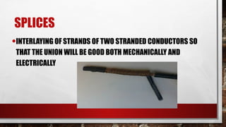 presentation splices and joints.pptx.... | PPTX