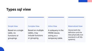 presentation sql view and subquery.pptxpresentation sql view and ...