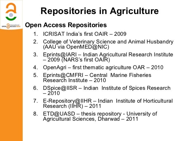 Open Access India : Advocating for Open Access to Scholarly Research Slide 3