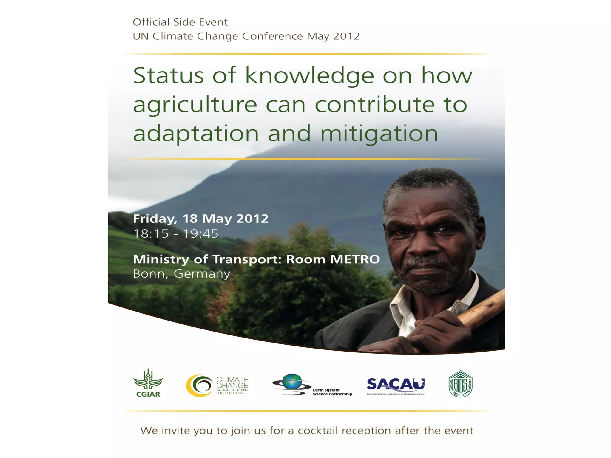 Presentations CCAFS Side Event during SBSTA 2012