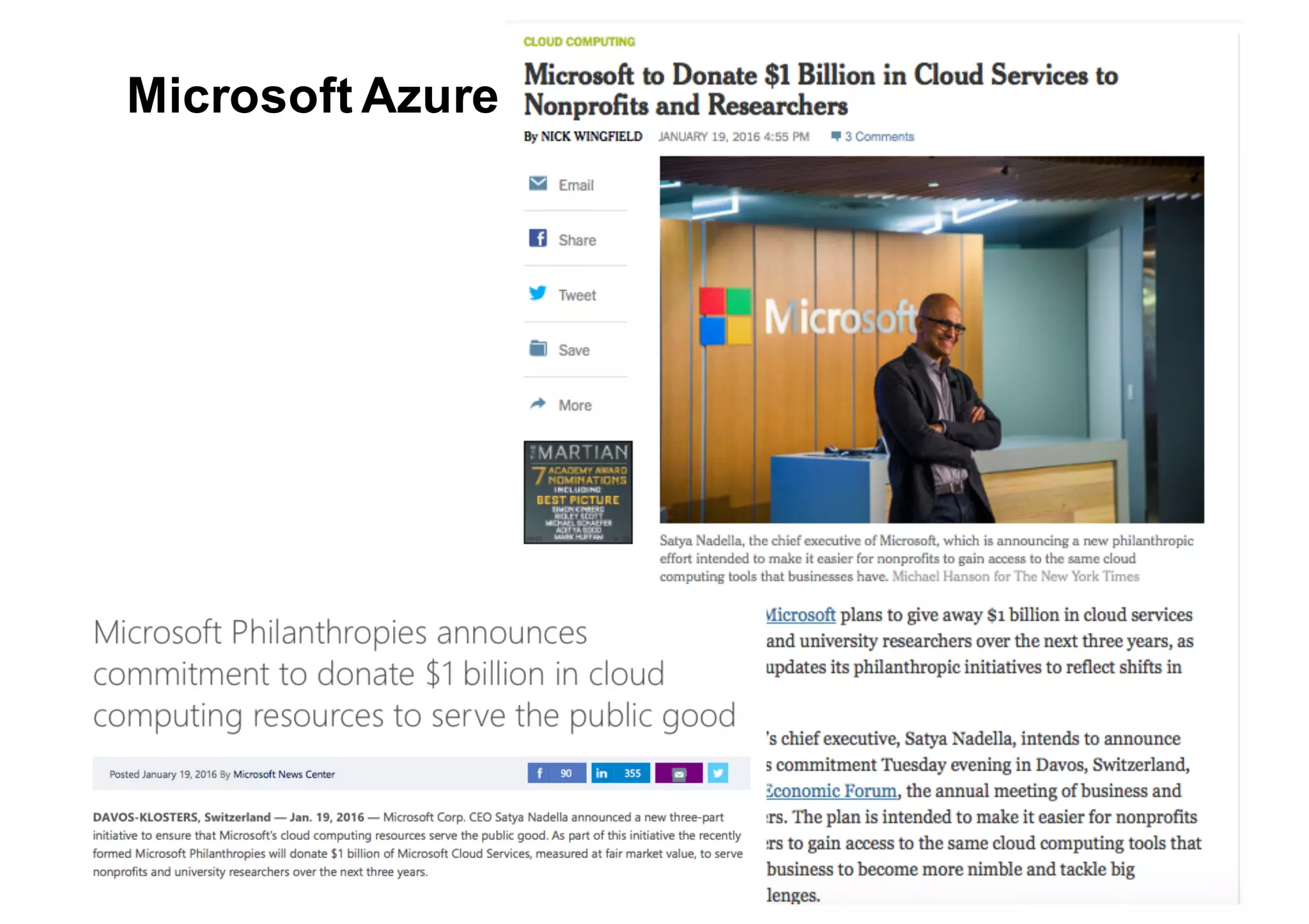 Microsoft Azure
 