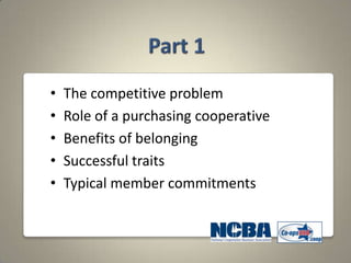 4.12.12 Introduction to Purchasing Cooperatives | PPTX