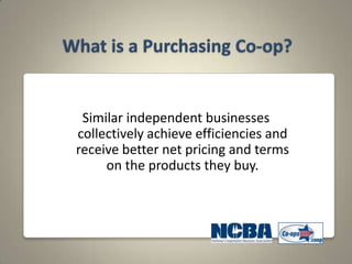 4.12.12 Introduction to Purchasing Cooperatives | PPTX
