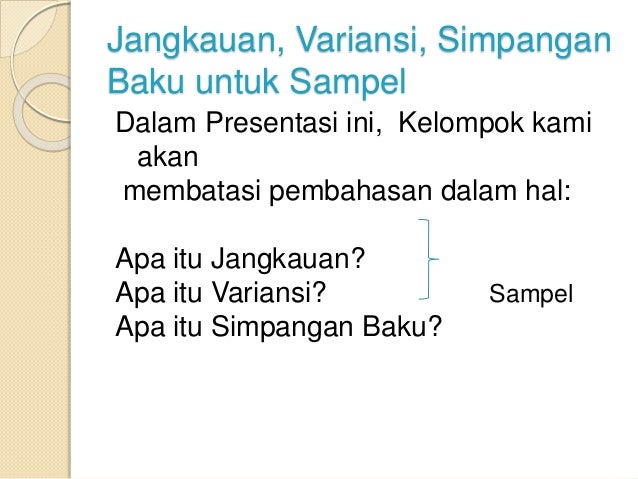 Presentasi statistika