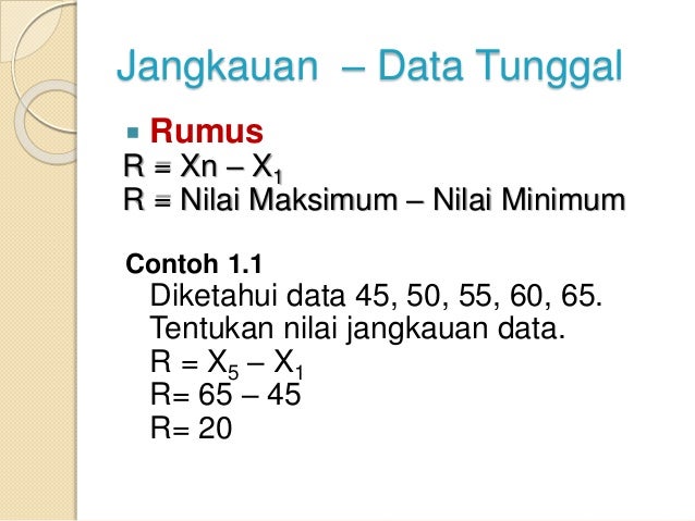 Terbaru 28+ Rumus Jangkauan