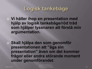 Inledning/Berättelsen