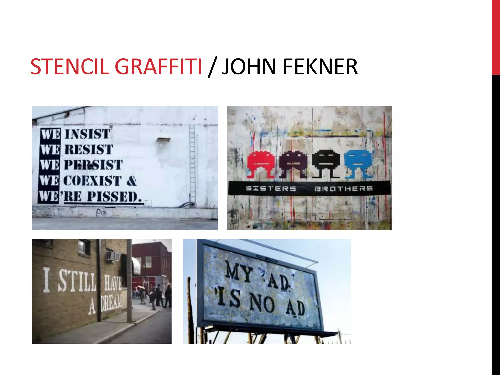 Presentation stencil graffiti | PPTX