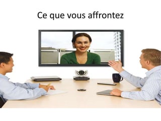 Ce que vous affrontez
 