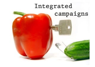 Integrated
     campaigns
 