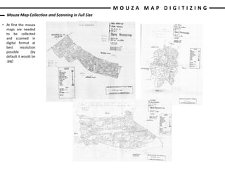 What Is Mouza Map Mouza Map Digitizing Using Arcscan