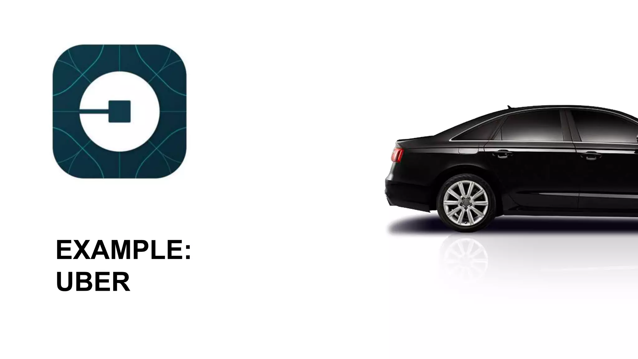 EXAMPLE:
UBER
 