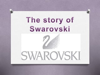Presentation Swarovski