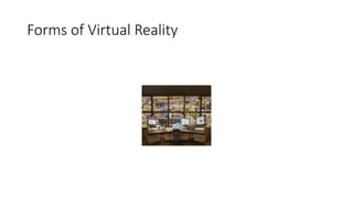 Forms of Virtual Reality
 