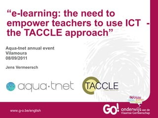 Presentation taccle aquatnet
