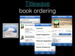 Titlewave
book ordering
 