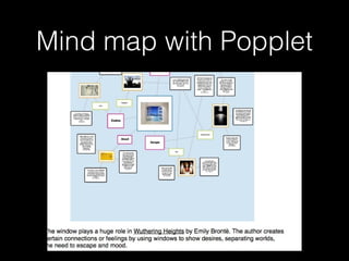 Mind map with Popplet
 