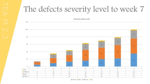 Defect Severity Chart