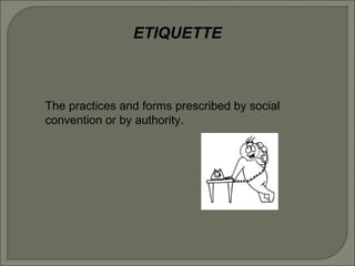 Presentation: Telephone Etiquette