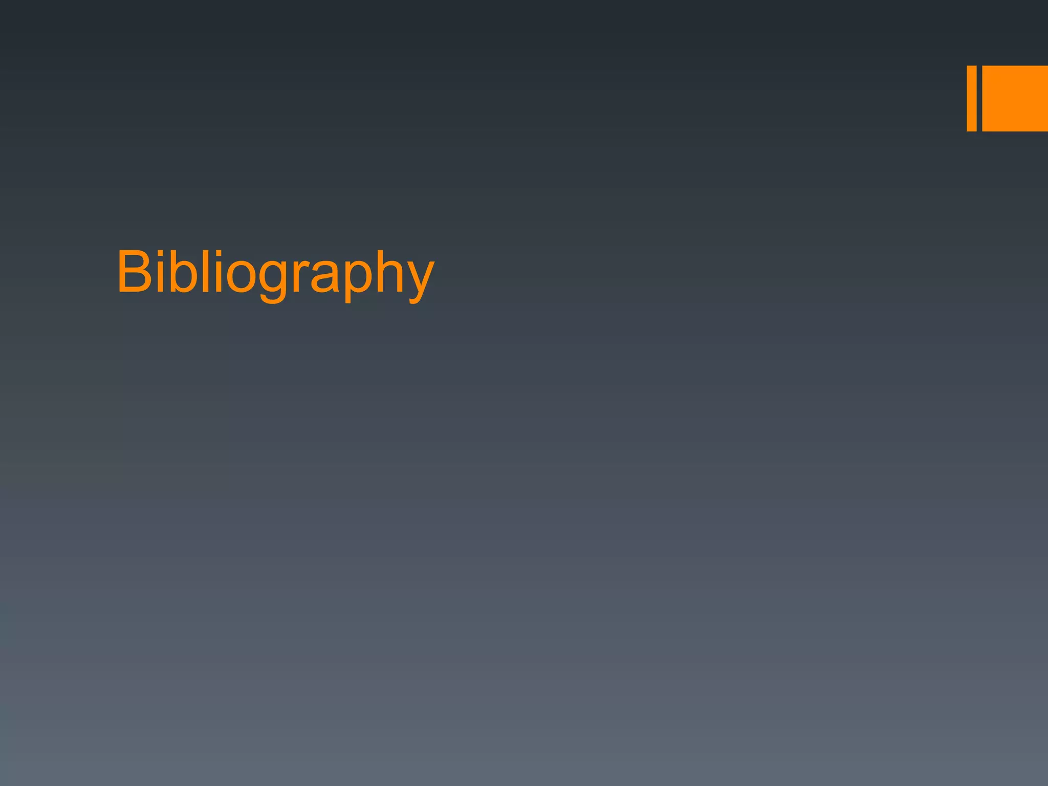 Bibliography  