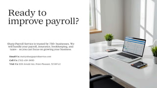 Sharp Payroll The Importance of Payroll Accuracy | Sharp Payroll Service | PDF