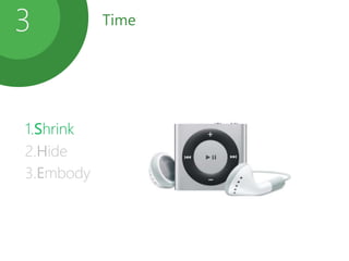 Time3
1.Shrink
2.Hide
3.Embody
 