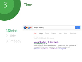 Time3
1.Shrink
2.Hide
3.Embody
 