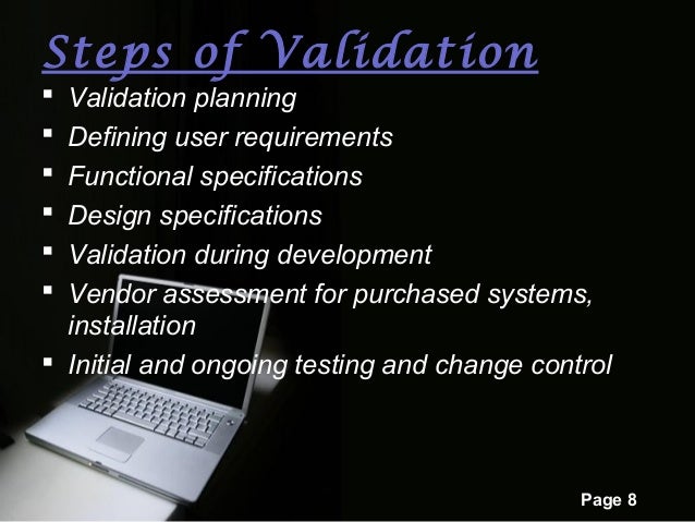 Computer System Validation