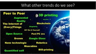 What other trends do we see?
 