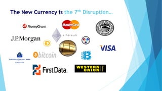 The New Currency is the 7th Disruption…
 