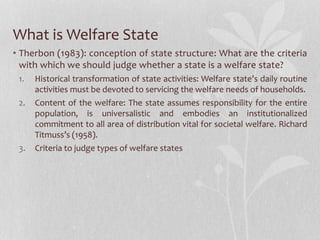 Presentation the three worlds of welfare capitalism | PPTX