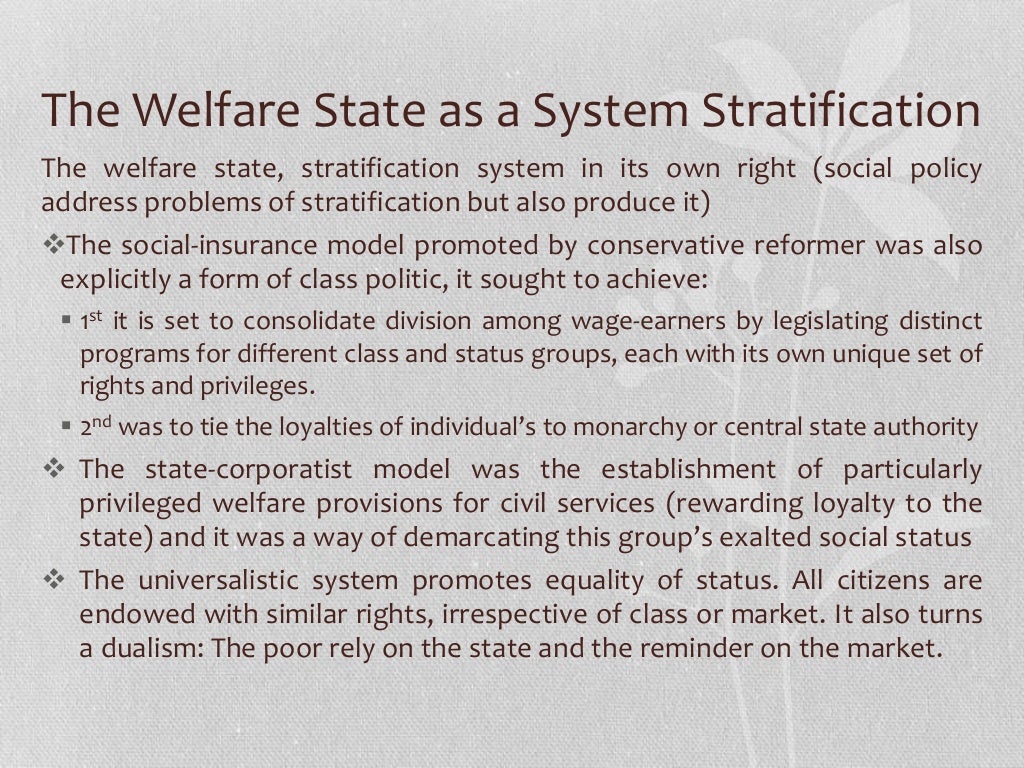 Presentation the three worlds of welfare capitalism
