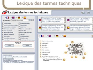 Lexique des termes techniques 