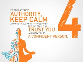 Powerful Body Language Tips for your next Presentation | PPTX