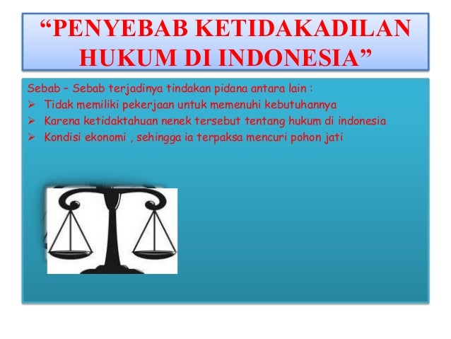 Makalah Ketidakadilan