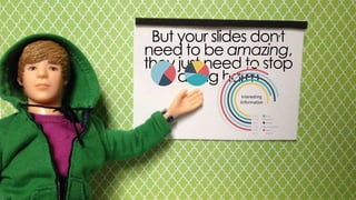 but your slides don’t need to be amazing,
they just need to stop doing harm
Interesting
Information
 