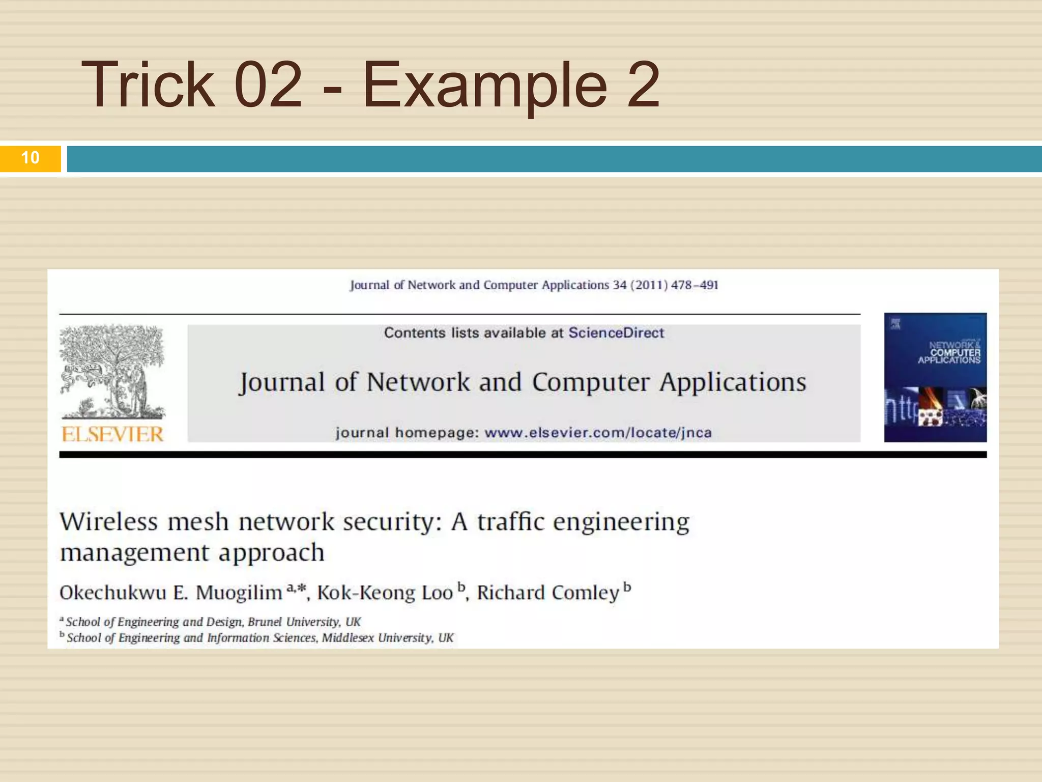 Trick 02 - Example 2
10

 