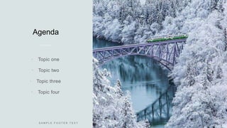 Agenda




 