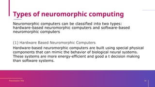 PRESENTATION TITLE on human brain and artificial intelligence | PPTX