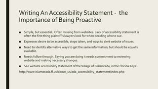 How to Write a Web Accessibility Statement & Why You Should Be ...