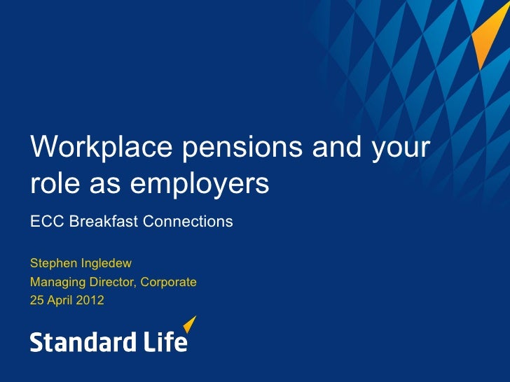 Standard Life Pension Reform Presentation