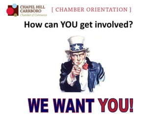 How can YOU get involved?

 