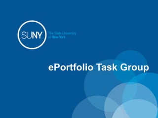 ePortfolio Task Group
 