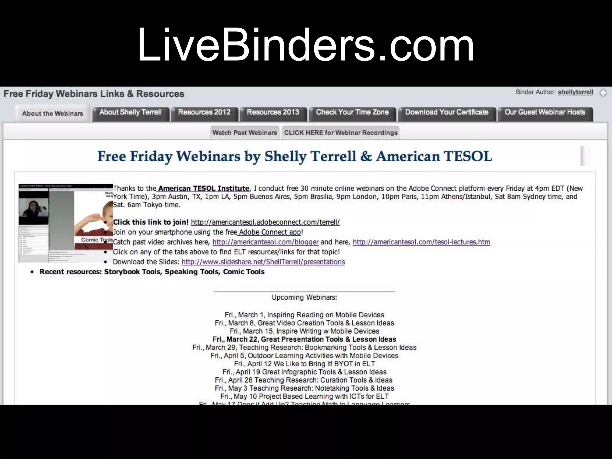 LiveBinders.com
 