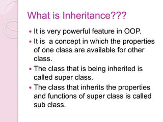 inheritance in C++ | PPT