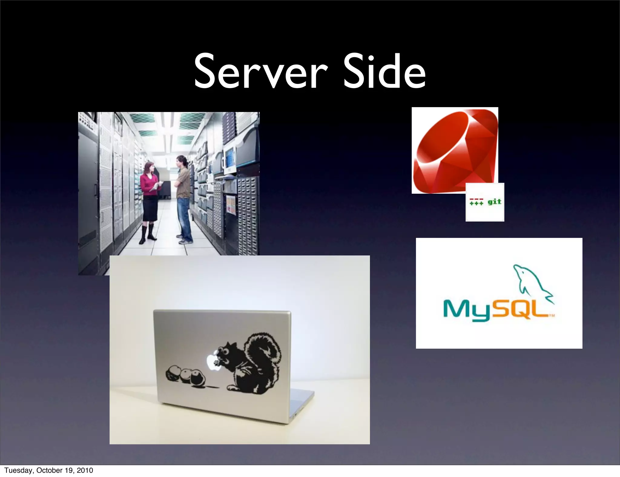 Server Side




Tuesday, October 19, 2010
 