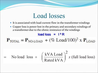 Problem
 Transformer Rating 5 0 0 kVA, PF is 0 . 8, No
Load Loss =3.5 kW, Full Load Loss = 4 . 5 kW
No. of
hrs
Load kW PF...