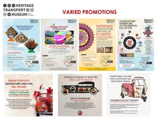 VARIED PROMOTIONS
 