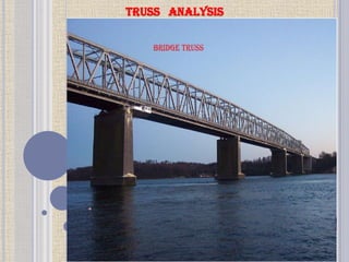 TRUSS ANALYSIS
 